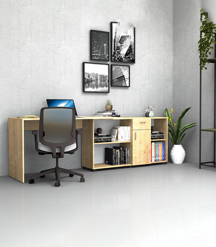 Bureau Angulaire Réversible Chic et Pratique – (A341)