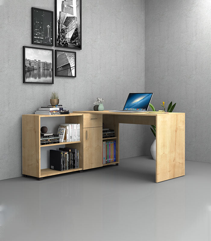 Bureau Angulaire Réversible Chic et Pratique – (A341)