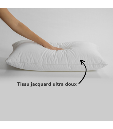Lot de 4 Oreillers Orthopédiques Top Qualité Lavable 70x50cm