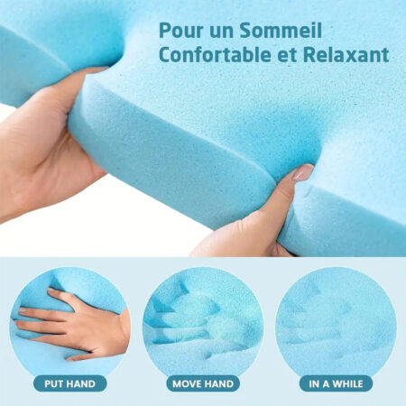 Sur-Matelas en Mousse à Mémoire de Forme Viscoélastique 6 cm