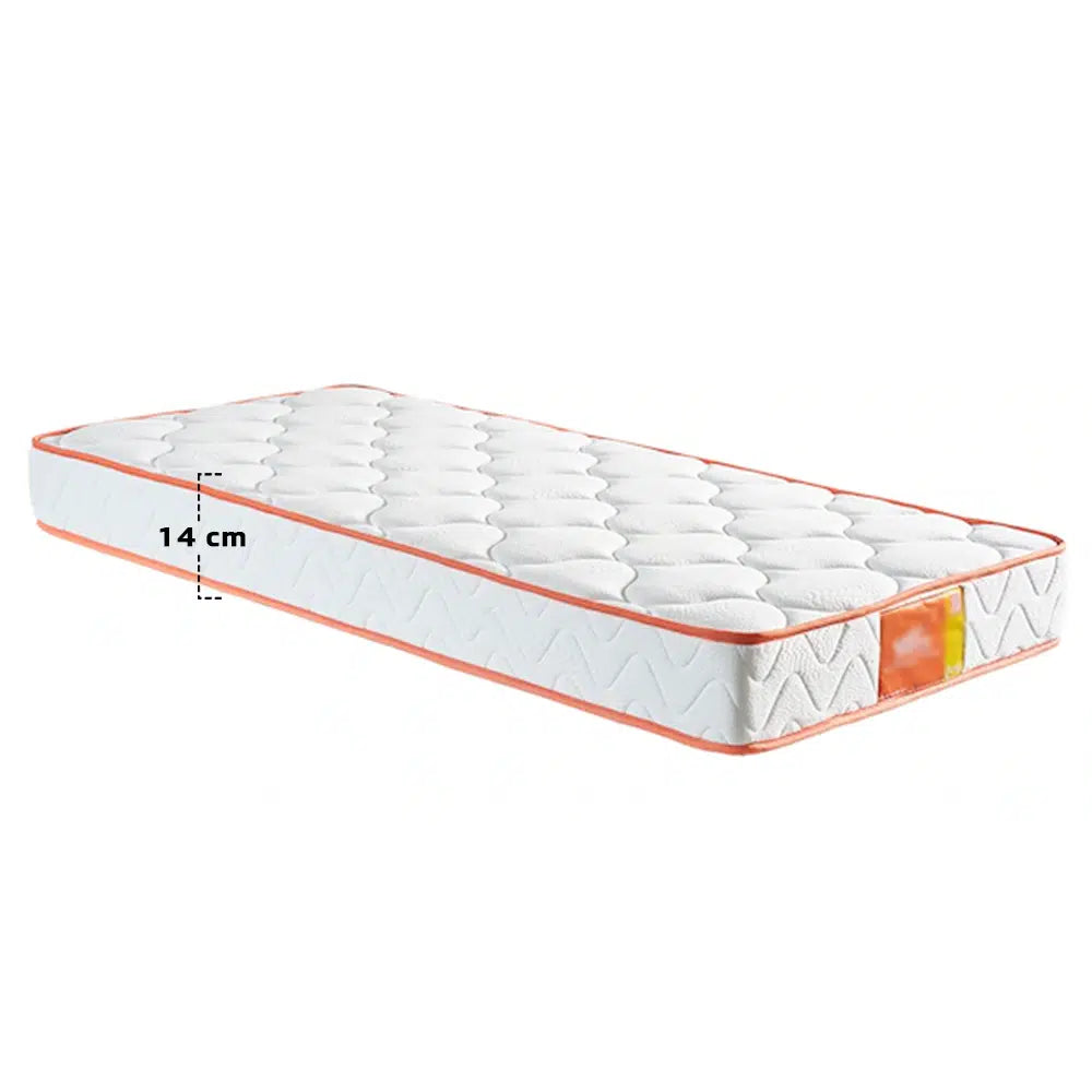 Matelas Mousse Matelassé 6 Étoiles 1 Place Hauteur 14 cm