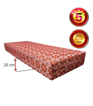 Matelas En Mousse 1 Place 5 Étoiles | Hauteur 20 cm